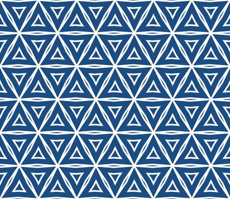 Hand drawn geometric vector pattern background.のイラスト素材
