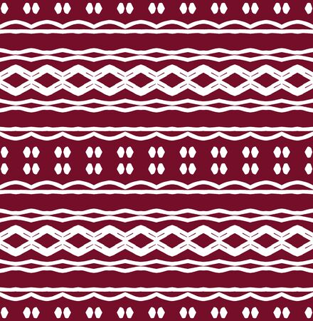 Beautiful abstract tribal geometric vector pattern background.のイラスト素材