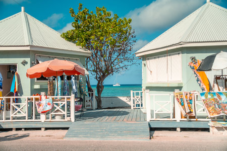 Grand Turk, Turks and Caicos view during an excursion while on a Caribbean cruise. High quality...