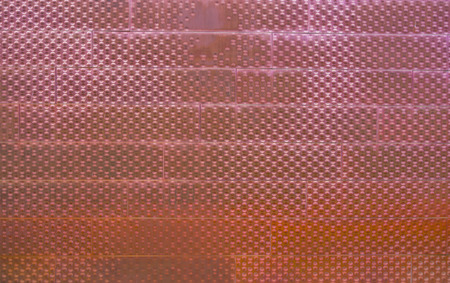 red old rustic steel plate for background,ready for product display montage.の写真素材