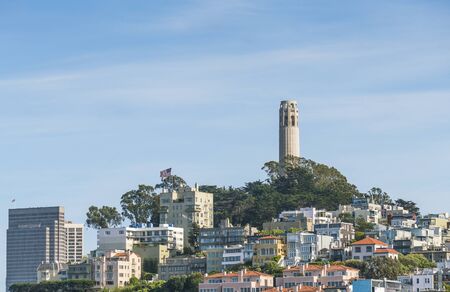 san francisco waterfront on the day.   -for editorial use only  -shoot on  20/04/16.の写真素材