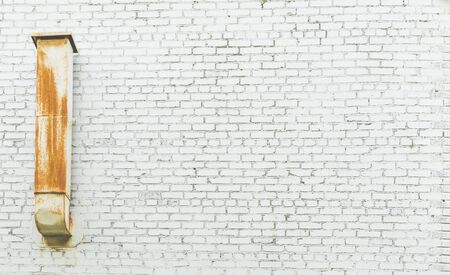 white brick wall for background.