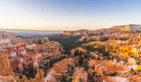 Bryce canyon national park,when sunrise,Utah,usa.の写真素材
