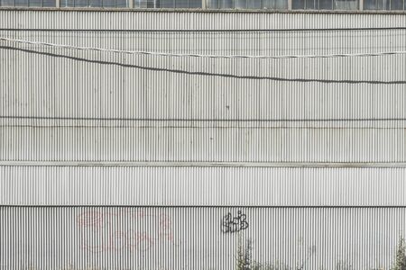 ripple metal sheet  surface for background,Ready for product display montageの写真素材