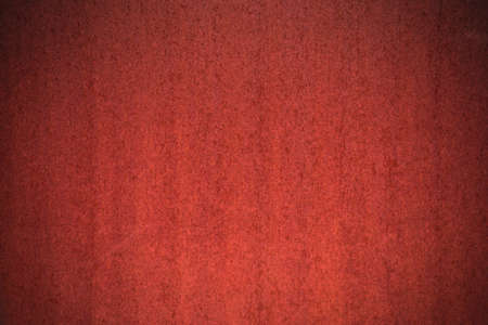 red old rustic steel plate for background,ready for product display montage.の写真素材