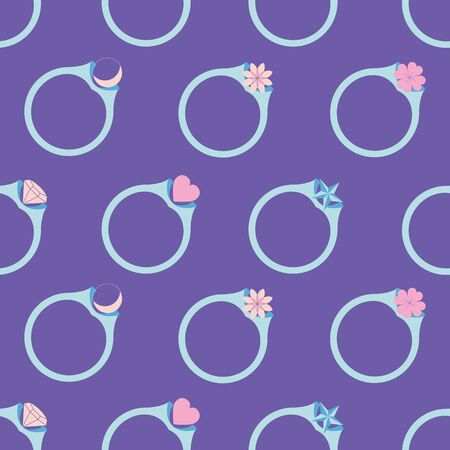 Lucky Symbols Collection Background Seamless Pattern Number 20のイラスト素材