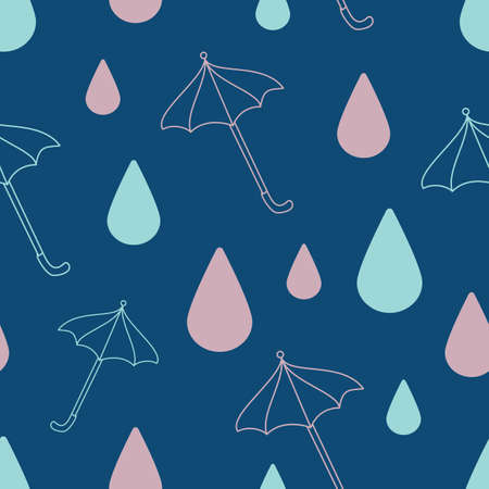 Beautiful Nature Collection Illustration Seamless Pattern Background 07