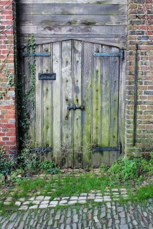 Old doorの写真素材