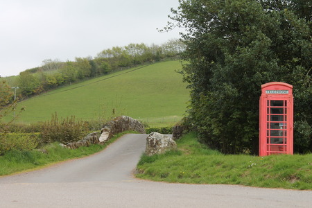 England red telephone box booth payphone
