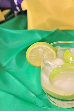 Caipirinha National drink of Brazilの写真素材