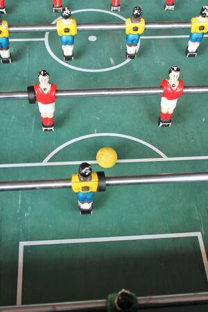 Soccer Brazil shirts Tabletop Foosball football in team color shirts