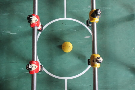 foosbal football table top gameの写真素材