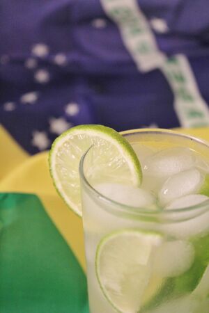 Caipirinha cocktail of Brazilの写真素材