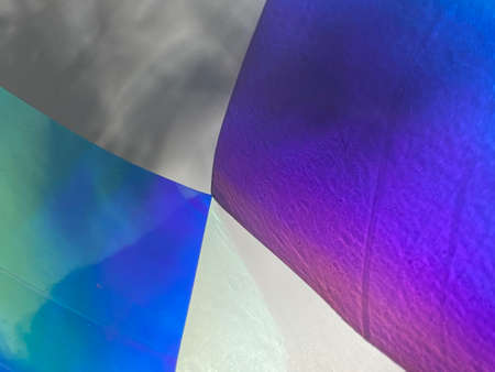 Abstract background of blue, purple and yellow colors. 3d renderingの写真素材