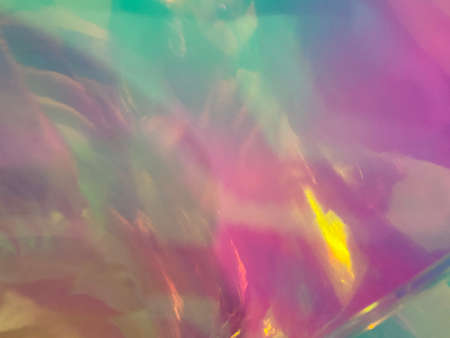 Abstract holographic background in neon colors. Multicolored fluid.