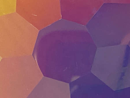 abstract background colored different spots of paint on a palette of colorsの写真素材