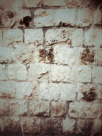 Stone grunge textured wallの写真素材