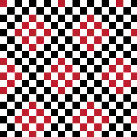 Squares vector pattern in red and black colors paletteのイラスト素材