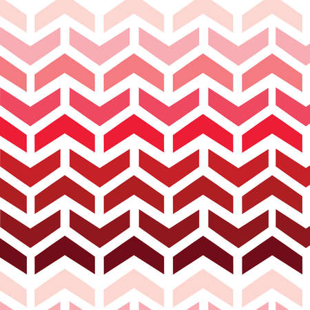 Abstract zigzag arrows vector pattern from red to pink colorsのイラスト素材
