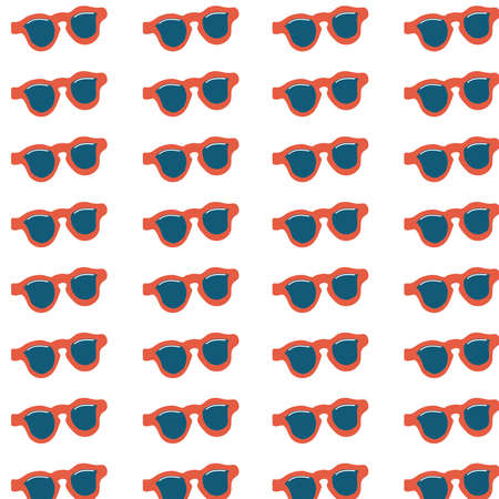 Sunglasses vector pattern