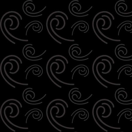Wind pattern vector on a dark backgroundのイラスト素材