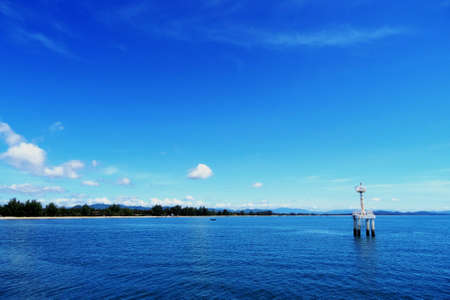 Deep blue sea.の写真素材