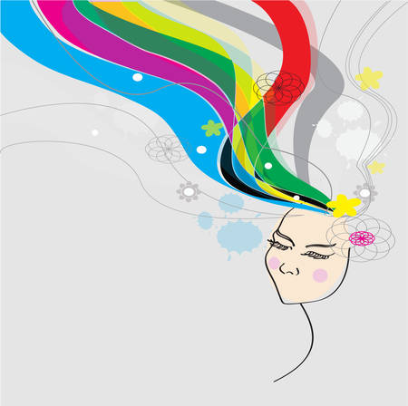 Fashion modelsのイラスト素材