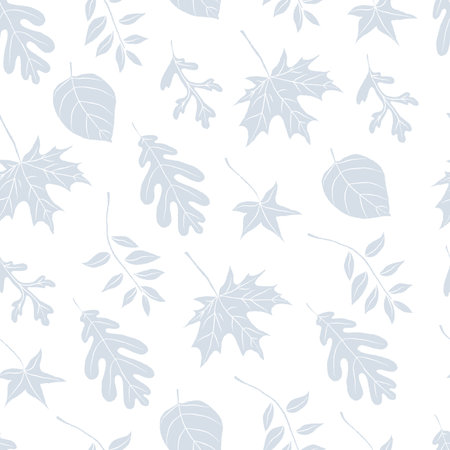 Pastel blue color seamless patternのイラスト素材