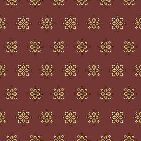 pattern of stars on a red backgroundのイラスト素材