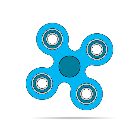 Hand spinner iconのイラスト素材