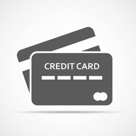 Credit card iconのイラスト素材