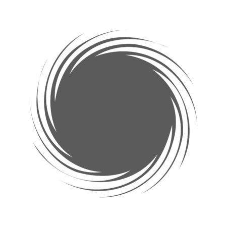 Gray Swirl Icon In Flat Design Vector Illustration Abstract Swirl Icon On White Background Royalty Free Vector Graphics Abstract swirl icon flat illustrations & vectors. clipdealer