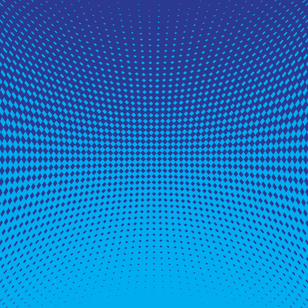 Blue background with halftone effect. Vector illustration. Abstract bright backgroundのイラスト素材