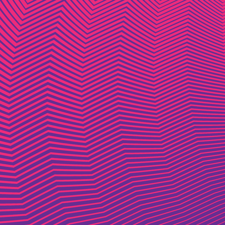 Abstract linear pattern. Vector illustration. Bright background with wave lines
