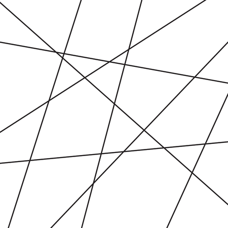 Abstract linear pattern. Vector illustration. Background with black linesのイラスト素材