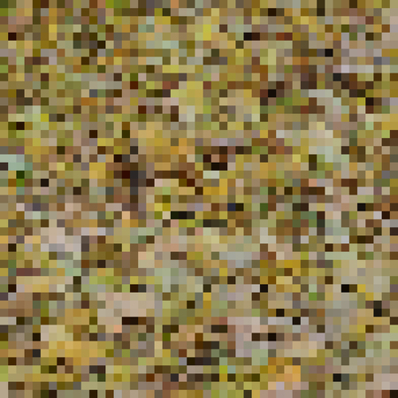 Pixel art background. Vector illustration. Abstract square pixel pattern. Mosaic background