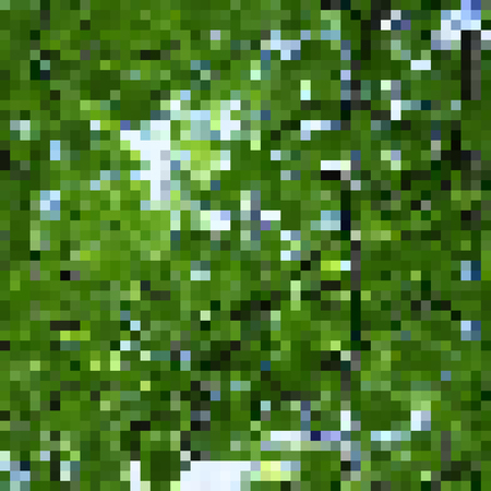 Pixel art background. Vector illustration. Abstract square pixel pattern. Mosaic backgroundのイラスト素材