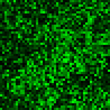 Pixel art background. Vector illustration. Abstract square pixel pattern. Mosaic backgroundのイラスト素材