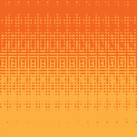 Pixel art background. Vector illustration. Abstract square pixel pattern. Mosaic backgroundのイラスト素材