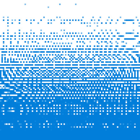 Pixel art background. Vector illustration. Abstract square pixel pattern. Mosaic backgroundのイラスト素材