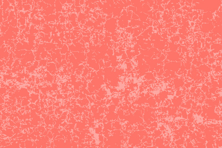 Abstract textured pink banner. Vector illustration. Living Coral - trendy color 2019 year.のイラスト素材
