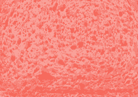 Abstract textured pink banner. Vector illustration. Pink Coral - trendy colorのイラスト素材