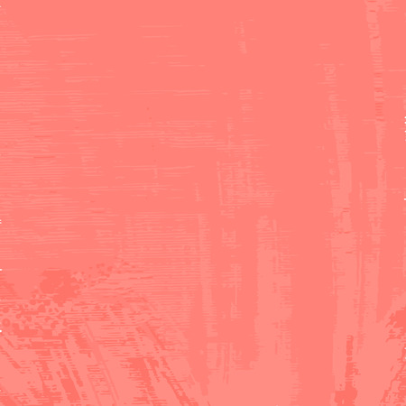 Abstract textured pink banner. Vector illustration. Pink Coral - trendy colorのイラスト素材