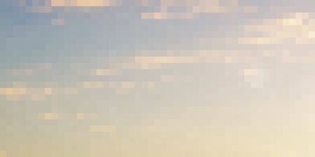 Pixel art background. Vector illustration. Abstract square pixel pattern. Mosaic background