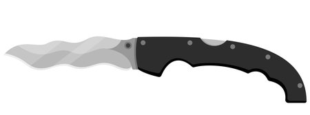 Jackknife. Cute jackknife isolated on white background. vector illustrationのイラスト素材