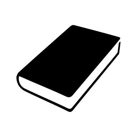 book icon. education concept. Book icon isolated on white background. vector illustration.のイラスト素材