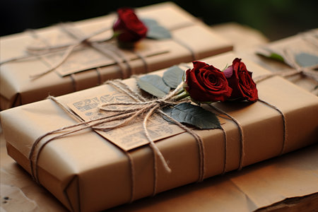 Enchanting Valentines Day Gesture. Magnificent Rose Deliveries for Unforgettable Giftsの素材