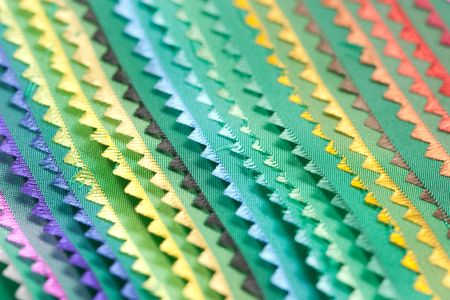 Color samples of a fabric. の写真素材