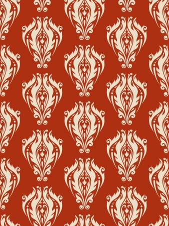 Vector illustration with seamless pattern for print.のイラスト素材