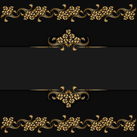 Vector set of borders, decorative elements for design, print, embroidery.のイラスト素材